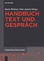 Cover: Handbuch Text und Gespräch - De Gruyter