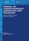 Cover: Manual of Judaeo-Romance Linguistics and Philology - De Gruyter