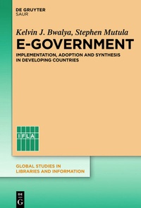 Abbildung von: E-Government - De Gruyter Saur