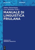 Cover: Manuale di linguistica friulana - De Gruyter