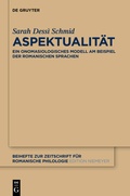 Cover: Aspektualit&auml;t - De Gruyter