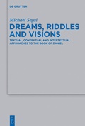 Cover: Dreams, Riddles, and Visions - De Gruyter