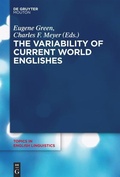 Cover: The Variability of Current World Englishes - De Gruyter Mouton
