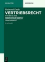 Cover: Vertriebsrecht - De Gruyter