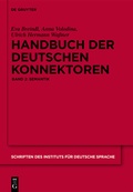Cover: Handbuch der deutschen Konnektoren 2 - De Gruyter