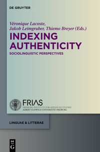Abbildung von: Indexing Authenticity - De Gruyter