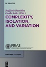 Cover: Complexity, Isolation, and Variation - De Gruyter