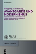 Cover: Avantgarde und Modernismus - De Gruyter