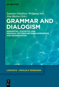 Abbildung von: Grammar and Dialogism - De Gruyter