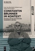 Cover: Constantin Brunner im Kontext - De Gruyter Oldenbourg