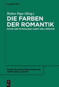 Cover: Die Farben der Romantik - De Gruyter