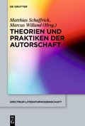 Cover: Theorien und Praktiken der Autorschaft - De Gruyter