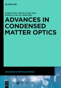 Cover: Advances in Condensed Matter Optics - De Gruyter