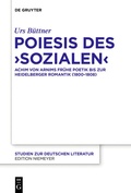 Cover: Poiesis des 'Sozialen' - De Gruyter