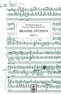 Cover: Brahms-Studien, Band 17 - Schneider, Hans