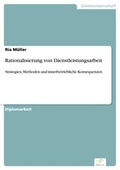 Cover: Rationalisierung von Dienstleistungsarbeit - diplom.de