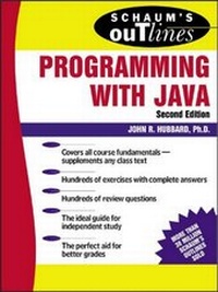 Enlarge image Cover: Schaum's Outline of Programming with Java - McGraw-Hill Education