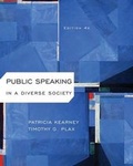 Cover: Public Speaking in a Diverse Society - Custom Publishing