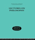 Cover: Lectures on Philosophy - Routledge