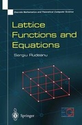 Cover: Lattice Functions and Equations - Springer