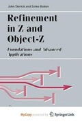 Cover: Refinement in Z and Object-Z - Springer