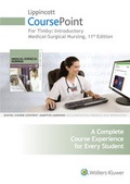 Cover: Lippincott CoursePoint for Timby: Introductory Medical-Surgical Nursing - Lippincott Williams and Wilkins