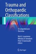 Cover: Trauma and Orthopaedic Classifications - Springer
