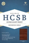 Cover: Super Giant Print Reference Bible-HCSB - Broadman & Holman Publishers