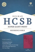 Cover: Super Giant Print Reference Bible-HCSB - Broadman & Holman Publishers