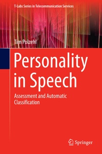 Abbildung von: Personality in Speech - Springer