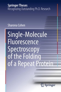 Abbildung von: Single-Molecule Fluorescence Spectroscopy of the Folding of a Repeat Protein - Springer