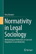Cover: Normativity in Legal Sociology - Springer