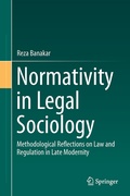Cover: Normativity in Legal Sociology - Springer