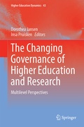 Cover: The Changing Governance of Higher Education and Research - Springer