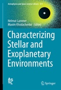 Cover: Characterizing Stellar and Exoplanetary Environments - Springer