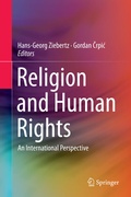 Cover: Religion and Human Rights - Springer