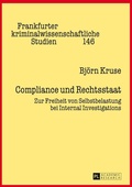 Cover: Compliance und Rechtsstaat - Peter Lang Verlag