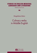 Cover: Culinary verbs in Middle English - Peter Lang Verlag