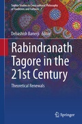 Cover: Rabindranath Tagore in the 21st Century - Springer