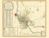 Abbildung von: Historische Karte: Amt Gommern mit der Grafschaft Barby, 1753 (Plano) - Verlag Rockstuhl