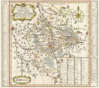 Abbildung von: Historische Karte: Ämter Grimma und Mutzschen 1753 (Plano) - Verlag Rockstuhl