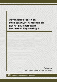 Enlarge image Cover: Advanced Research on Intelligent System, Mechanical Design Engineering and Information Engineering III - Trans Tech Publications Ltd