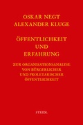 Cover: Werkausgabe Bd. 4 / &Ouml;ffentlichkeit und Erfahrung - Steidl