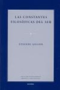 Bild: Las constantes filos&oacute;ficas del ser - EUNSA. EDICIONES UNIVERSIDAD DE NAVARRA, S.A.