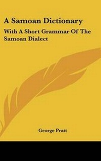 Enlarge image Cover: A Samoan Dictionary - Kessinger Publishing