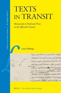Abbildung von: Texts in Transit - Brill