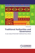Cover: Traditional Authorities and Governance - LAP Lambert Academic Publishing