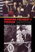 Cover: Managing the President's Program - Princeton University Press
