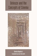 Cover: Deleuze and the Concepts of Cinema - Edinburgh University Press