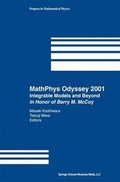 Cover: Mathphys Odyssey 2001 - Springer